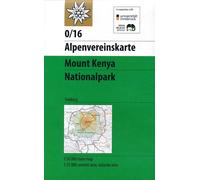 Carte de randonnée n° 0/16 - Parc national du mont Kenya | Alpenverein