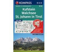 Carte de randonnée n° 009 - Kufstein, Walchsee St. Johann in Tirol (Tyrol, Autriche) | Kompass