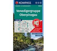 Carte de randonnée n° 038 - Venedigergruppe, Oberpinzgau (Autriche) | Kompass