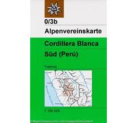 Carte de randonnée n° 03b - Cordillère Blanche Sud (Pérou) | Alpenverein