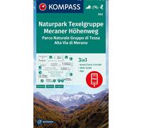 Carte de randonnée n° 043 - Texelgruppe NP, Meraner Höhenweg (Tyrol du Sud) | Kompass