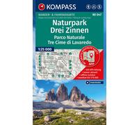 Carte de randonnée n° 047 - Parc naturel des Tre Cime di Lavaredo (Italie) | Kompass