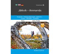 Carte de randonnée n° 05 - Jäkkvik, Ammarnäs (Suède) | Norstedts - Outdoor