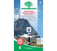 Carte de randonnée n° 08 - Valli di Lanzo | Fraternali - 1/25 000