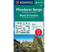 Carte de randonnée n° 081 - Pfunderer Berge, Monti di Fundres (Italie) | Kompass