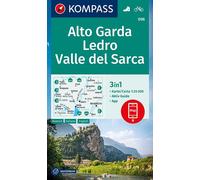 Carte de randonnée n° 096 - Alto Garda, Ledro, Valle del Sacre (Italie) | Kompass