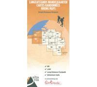 Carte de randonnée n° 1 - Flandre occidentale et Pas de Calais | Alta Via