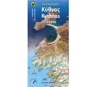 Carte de randonnée n° 10.44 - île de Kythnos | Anavasi