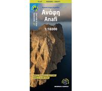 Carte de randonnée n° 10.47 - île d'Anafi | Anavasi