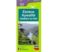 Carte de randonnée n° 10 - Esneux, Aywaille, Comblain-au-Pont | Mini Planet
