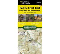 Carte de randonnée n° 1010 - Pacific Crest Trail : Walker Pass to Vasquez Rocks (Californie) | National Geographic