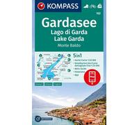 Carte de randonnée n° 102 - Lac de Garde & Monte Baldo (Lombardie) | Kompass