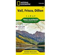 Carte de randonnée n° 108 - Vail / Frisco / Dillon (Colorado) | National Geographic