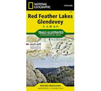 Carte de randonnée n° 111 - Lacs Red Feather et Glendevey (Colorado) | National Geographic
