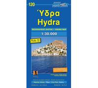 Carte de randonnée n° 120 - Hydra | Road Editions