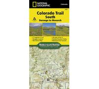 Carte de randonnée n° 1201 - Colorado Trail Sud, Durango à Monarch | National Geographic