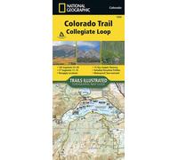 Carte de randonnée n° 1203 - Colorado Trail, Collegiate Loop | National Geographic