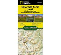 Carte de randonnée n° 1303 - Colorado 14ers Sud | National Geographic