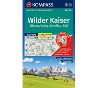 Carte de randonnée n° 134 - Wilder Kaise-Ellmau-Going-Scheffau-Söll (Autriche) | Kompass