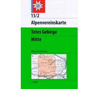 Carte de randonnée n° 15/2 - Totes Gebirge Centre (Alpes autrichiennes) | Alpenverein