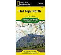 Carte de randonnée n° 150 - Flat Tops North (Colorado) | National Geographic