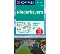 Carte de randonnée n° 160 - Basse Bavière (Allemagne) | Kompass