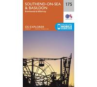 Carte de randonnée n° 175 - Southend-on-Sea, Basildon (Grande Bretagne) | Ordnance Survey - Explorer - Papier