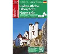 Carte de randonnée n° 177 - Südwestliche Oberpfalz, Neumarkt | PhoneMaps