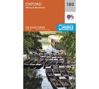 Carte de randonnée n° 180 - Oxford (Grande Bretagne) | Ordnance Survey - Explorer - Papier