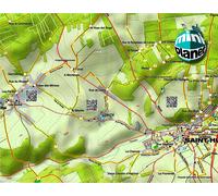 Carte de randonnée n° 19 - Saint-Hubert, Fourneau St-Michel, Barrière de Champlon | Mini Planet