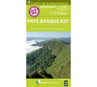 Carte de randonnée n° 2 - Pays Basque Est (Pyrénées) | Rando Editions