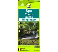 Carte de randonnée n° 2 - Spa, Theux, Jalhay | Mini Planet