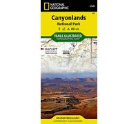 Carte de randonnée n° 210 - Parc National de Canyonlands (Utah) | National Geographic