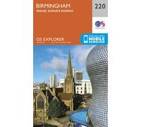 Carte de randonnée n° 220 - Birmingham (Grande Bretagne) | Ordnance Survey - Explorer - Papier