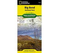 Carte de randonnée n° 225 - Parc National Big Bend (Texas) | National Geographic