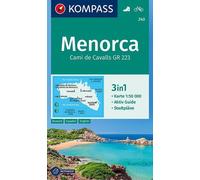 Carte de randonnée n° 243 - Minorque | Kompass
