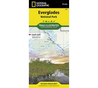 Carte de randonnée n° 243 - Parc National des Everglades (Floride) | National Geographic