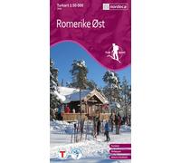 Carte de randonnée n° 2436 - Romerike Øst (Norvège) | Nordeca - Turkart 1/50 000
