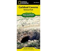 Carte de randonnée n° 247 - Parc national de Carlsbad Caverns (Nouveau-Mexique) | National Geographic