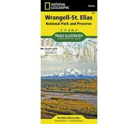 Carte de randonnée n° 249 - Wrangell, parc national de St. Elias (Alaska) | National Geographic
