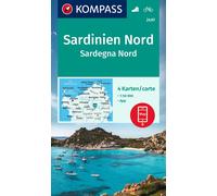 Carte de randonnée n° 2497 - Sardaigne Nord | Kompass