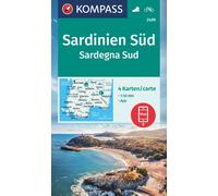 Carte de randonnée n° 2499 - Sardaigne Sud | Kompass
