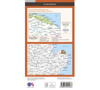 Carte de randonnée n° 252 - Norfolk Coast East (Grande Bretagne) | Ordnance Survey - Explorer - Papier