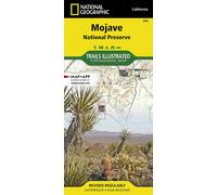 Carte de randonnée n° 256 - Réserve Nationale Mojave (Californie) | National Geographic