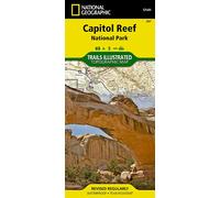 Carte de randonnée n° 267 - Capitol Reef National Park (Utah) | National Geographic