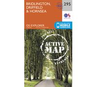 Carte de randonnée n° 295 - Bridlington, Driffield, Hornsea (Grande Bretagne) | Ordnance Survey - Explorer - Plastifiée