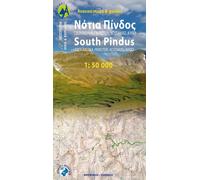 Carte de randonnée n° 3.2 / 4.2 - Pindos Sud | Anavasi