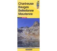 Collectif – N 03 Bauges Chartreuse Belledonne – Échelle 1:60 000 – Cartonné – Glénat