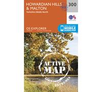 Carte de randonnée n° 300 - Howardian Hills, Malton (Grande Bretagne) | Ordnance Survey - Explorer - Plastifiée