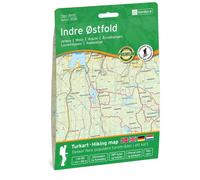 Carte de randonnée n° 3036 - Indre Ostfold (Norvège) | Nordeca - série 3000
